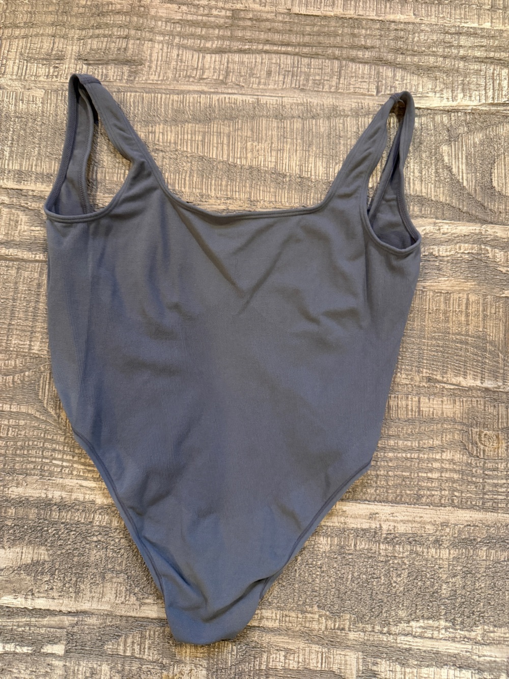 SKIMS Recycled Nylon High Cut Bodysuit Sz M